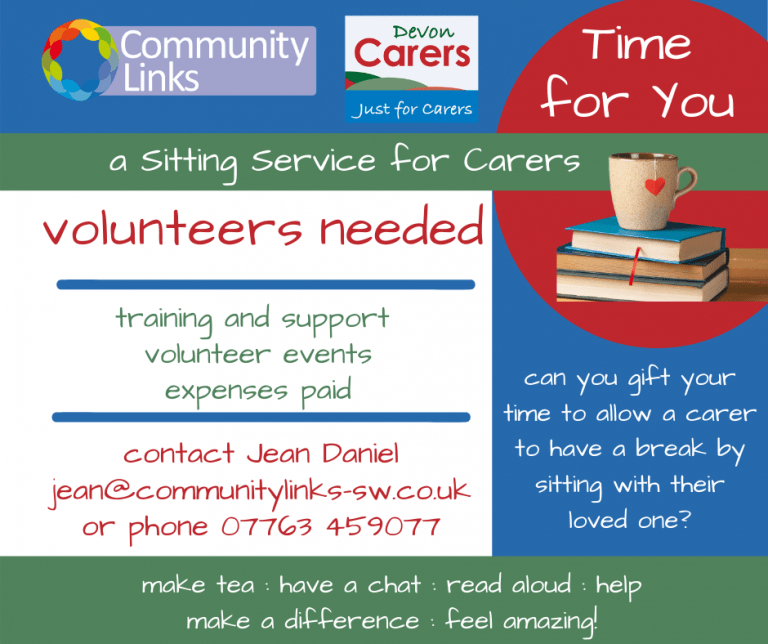 Volunteers Needed for New Sitting Service for Carers